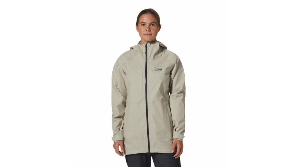 Mountain Hardwear Threshold Parka - Women's, Oyster Shell, Small, 2024711288-Oyster Shell-S
