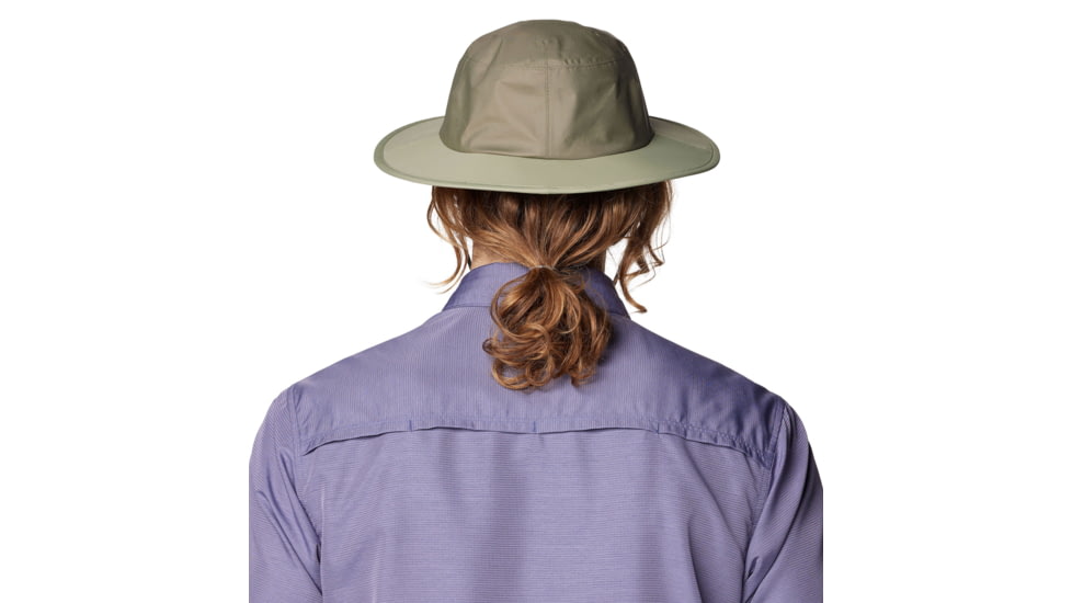 Mountain Hardwear Threshold Rain Hat, Stone Green, Mantis, S/M, 190423014774