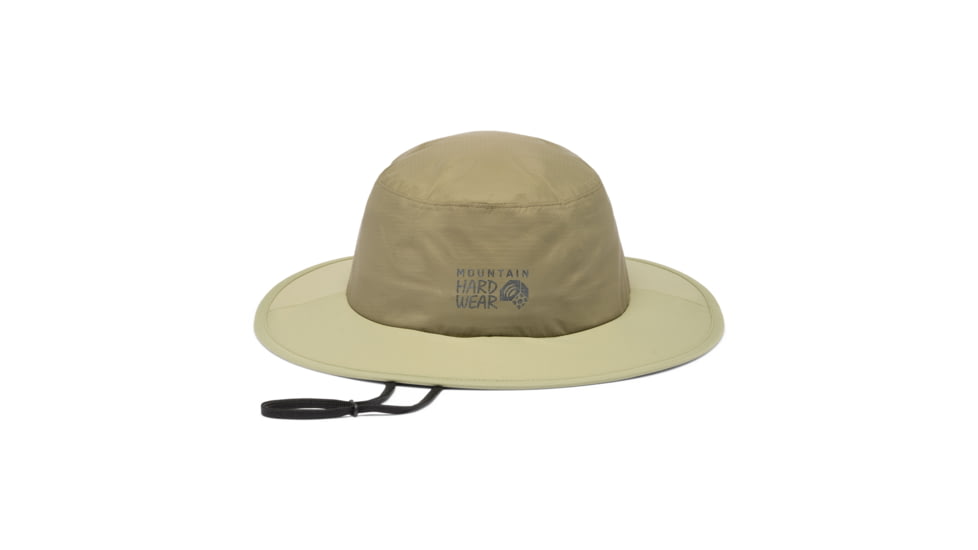 Mountain Hardwear Threshold Rain Hat, Stone Green, Mantis, S/M, 190423014774