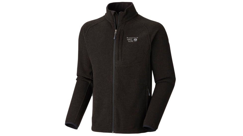Mountain Hardwear Toasty Tweed Fleece Jacket - Men's-Black-Small