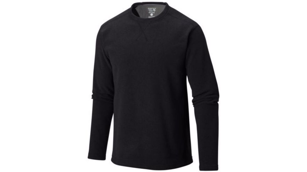 Mountain Hardwear Toasty Twill Crew - Men's-Black-XX-Large