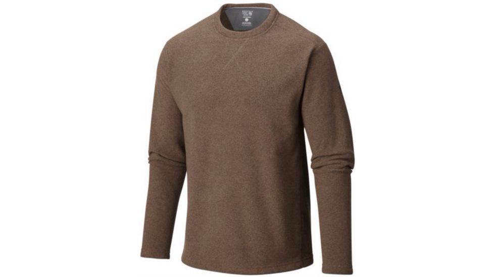 Mountain Hardwear Toasty Twill Crew - Men's-Saddle-Large