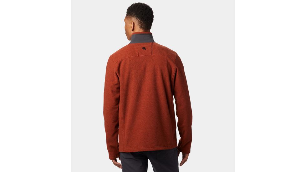 Mountain Hardwear Toasty Twill Fleece 1/2 Zip, Dark Copper, M, 1677291838-M