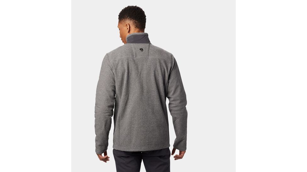 Mountain Hardwear Toasty Twill Fleece 1/2 Zip, Manta Grey, S, 1677291073-S