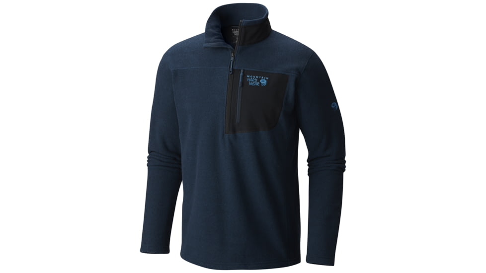 Mountain Hardwear Toasty Twill Fleece Half Zip - Men's-Hardwear Navy-XX-Large