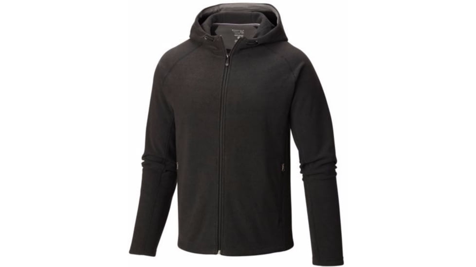 Toasty Twill Full-Zip Hoody - Mens-Black-Large
