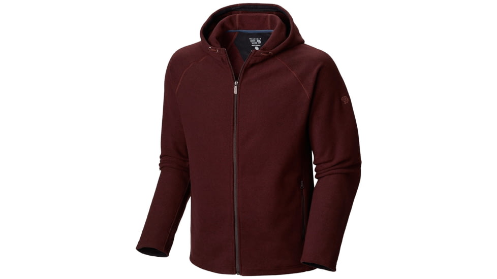 Mountain Hardwear Toasty Twill Full-Zip Hoody - Mens-Redwood-X-Large