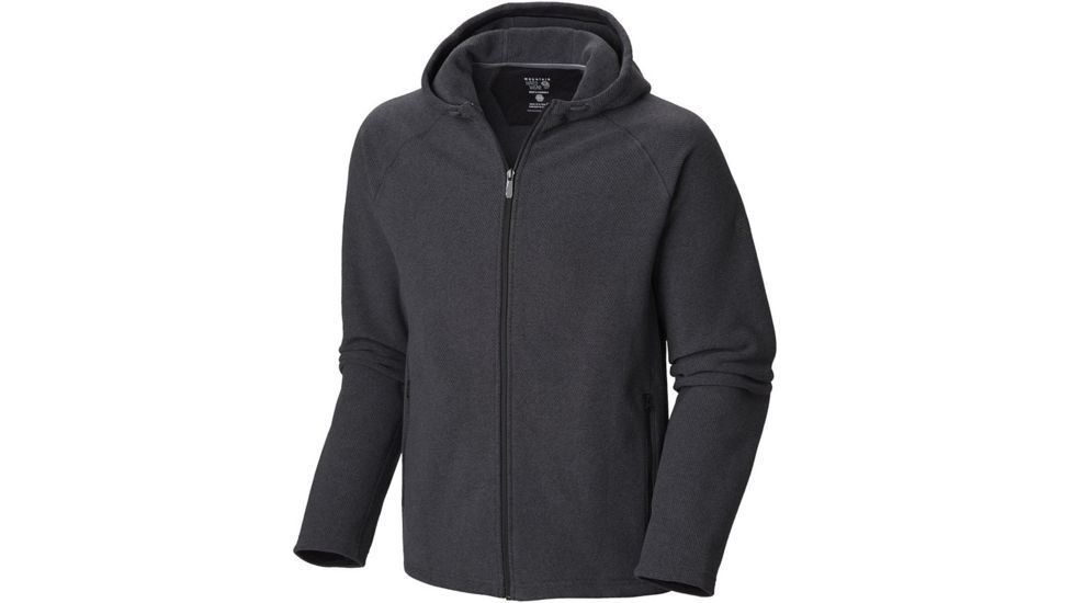 Mountain Hardwear Toasty Twill Full-Zip Hoody - Men's-Shark-Large