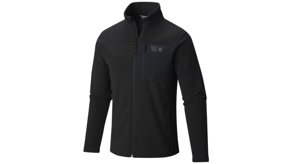Mountain Hardwear Toasty Twill Jacket - Mens-Black/Titanium-Large