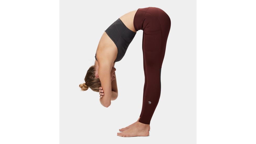 Mountain Hardwear Tonsai Tight - Womens, Dark Umber, Large, Regular Inseam, 1829761259-L-R