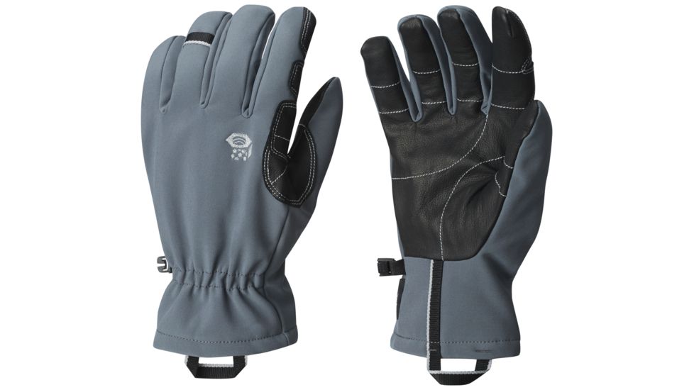 Mountain Hardwear Torsion Insulated Glove - Men's-Graphite-Small
