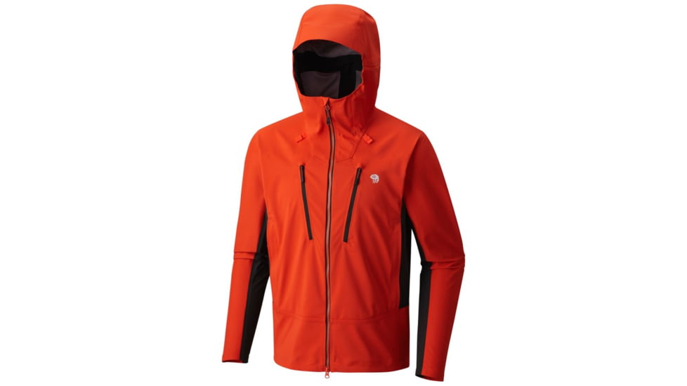 Mountain Hardwear Touren Hooded Jacket - Men's, State Orange, L 1765341842-L
