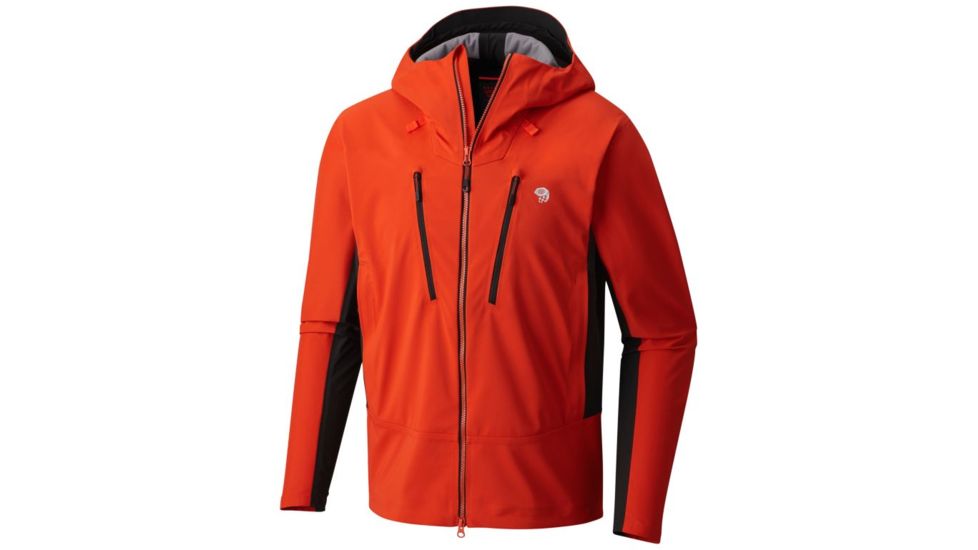 Mountain Hardwear Touren Hooded Jacket - Men's, State Orange, L 1765341842-L