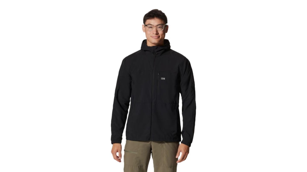 Mountain Hardwear Trail Sender Jacket - Men's, Black, Small, 2027841010-S