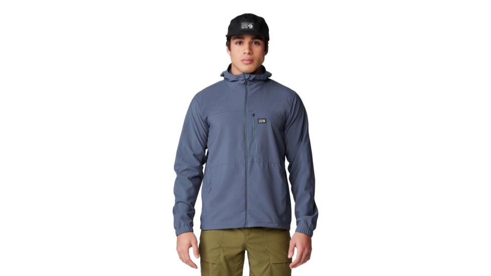 Mountain Hardwear Trail Sender Jacket - Men's, Blue Slate, Small, 2027841417-S