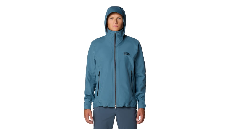 Mountain Hardwear TrailVerse GORE-TEX Jacket - Mens, Adriatic Blue, XL, 190423048557