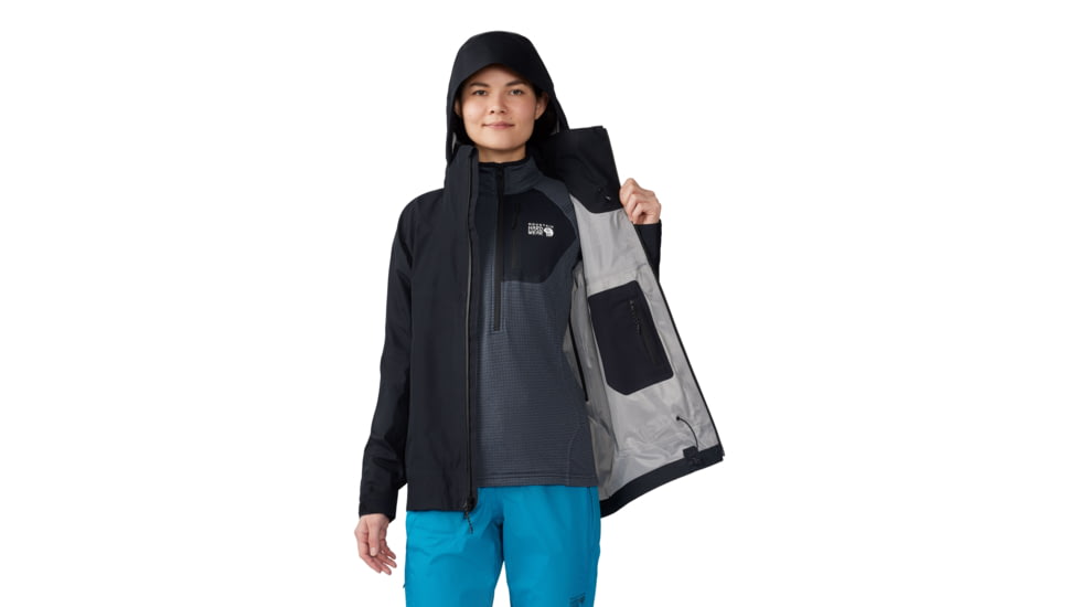 Mountain Hardwear TrailVerse GORE-TEX Jacket - Women's, Black, L, 2092851-010-L