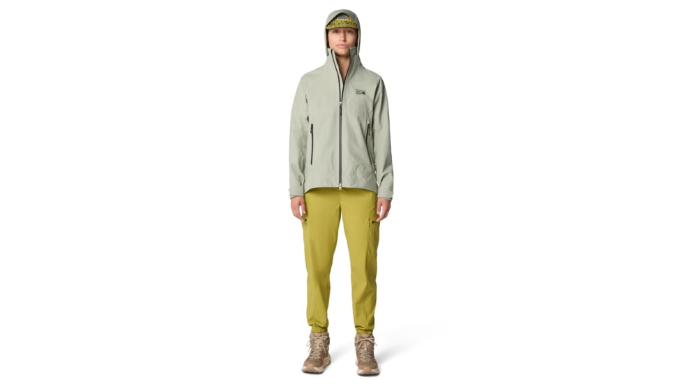 Mountain Hardwear TrailVerse GORE-TEX Jacket - Women's, White Sage, S, 2092851-341-S