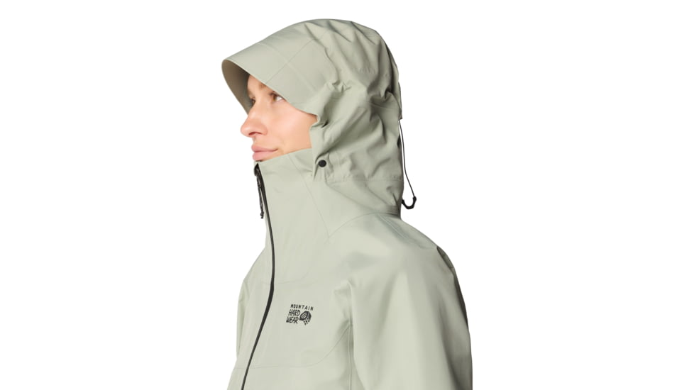 Mountain Hardwear TrailVerse GORE-TEX Jacket - Women's, White Sage, S, 2092851-341-S