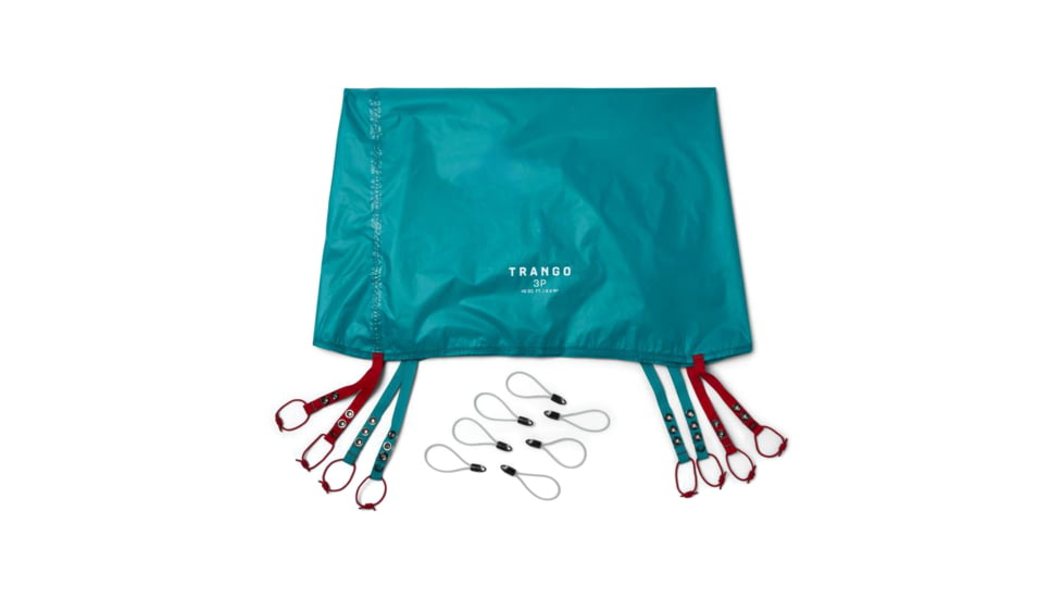 Mountain Hardwear Trango 3 Footprint, Glacier Teal, M, 2102721-301-O/S