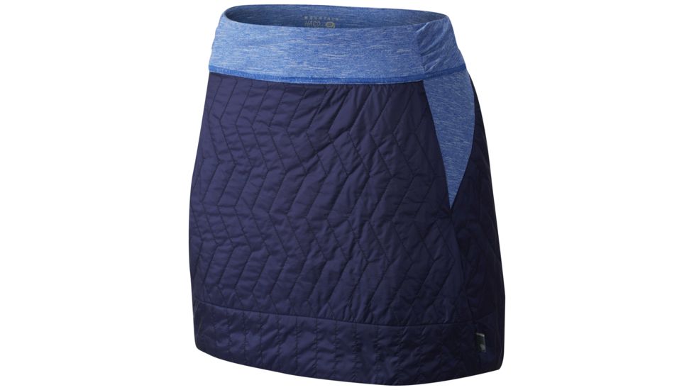 Mountain Hardwear Trekkin Insulated Mini Skirt - Women's-Indigo Blue-Small