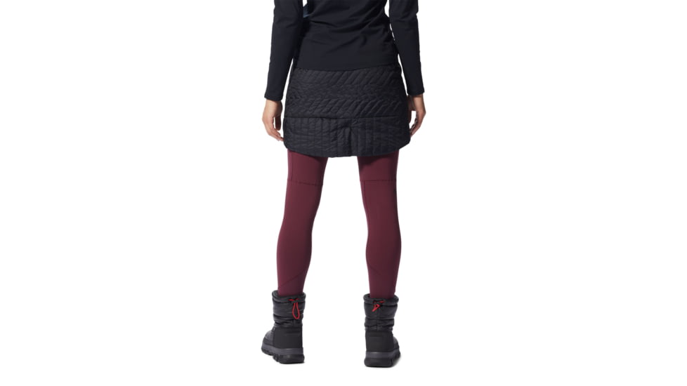 Mountain Hardwear Trekkin Insulated Mini Skirt - Womens, Black, Small, 2010041090-Black-S