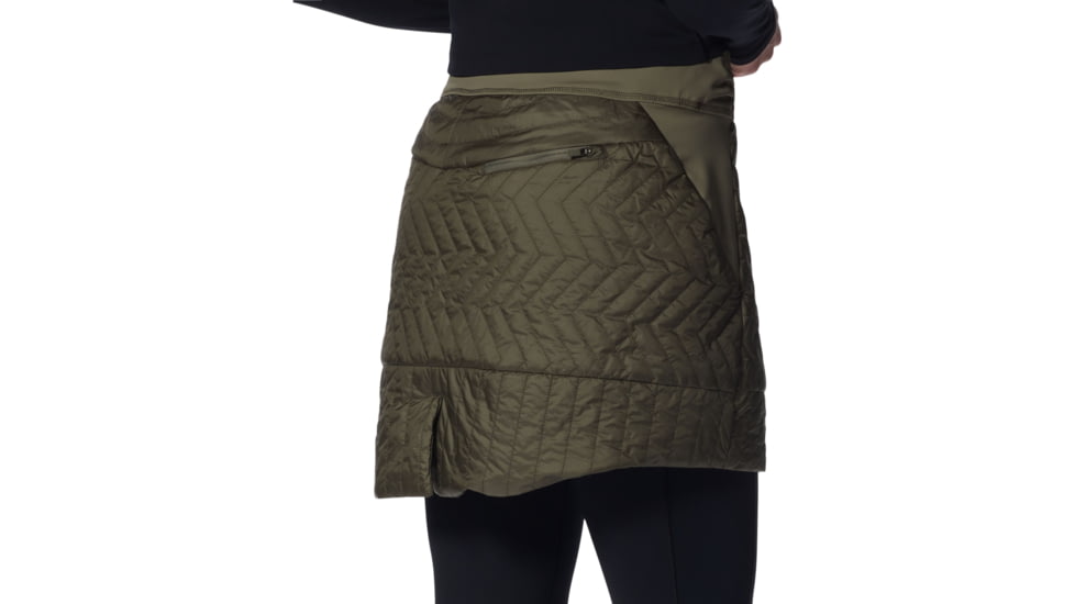 Mountain Hardwear Trekkin Insulated Mini Skirt - Womens, Stone Green, Small, 2010041397-Stone Green-S
