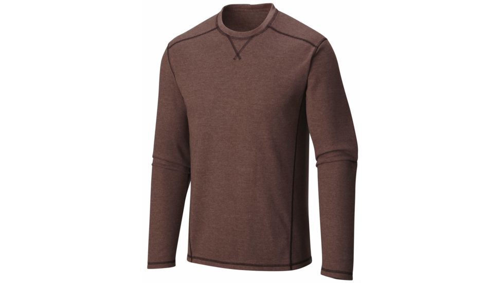 Mountain Hardwear Trekkin Thermal Long Sleeve Crew - Men's-Redwood-XX-Large