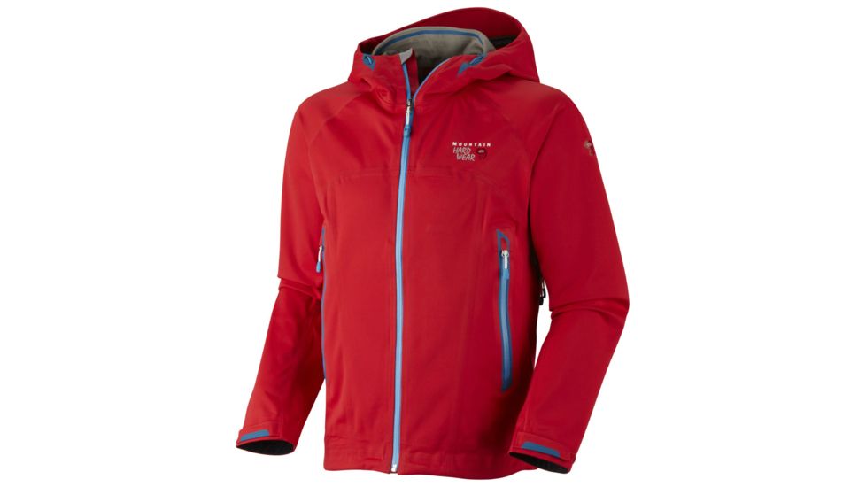 Mountain Hardwear Trinity Jacket - Men's-Cherry Bomb-X-Large