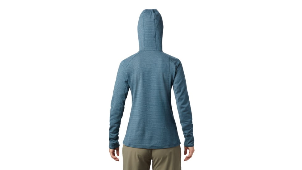 Mountain Hardwear Type 2 Fun 3/4 Zip Hoody - Womens, Icelandic, Extra Small, 1893771324-Icelandic-XS