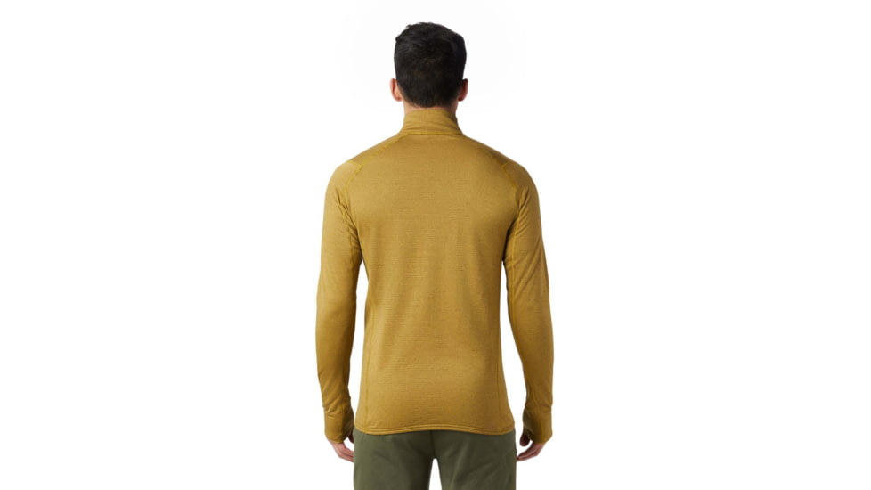 Mountain Hardwear Type 2 Fun 3/4 Zip - Mens, Dark Bolt, Large, OM8007236-L