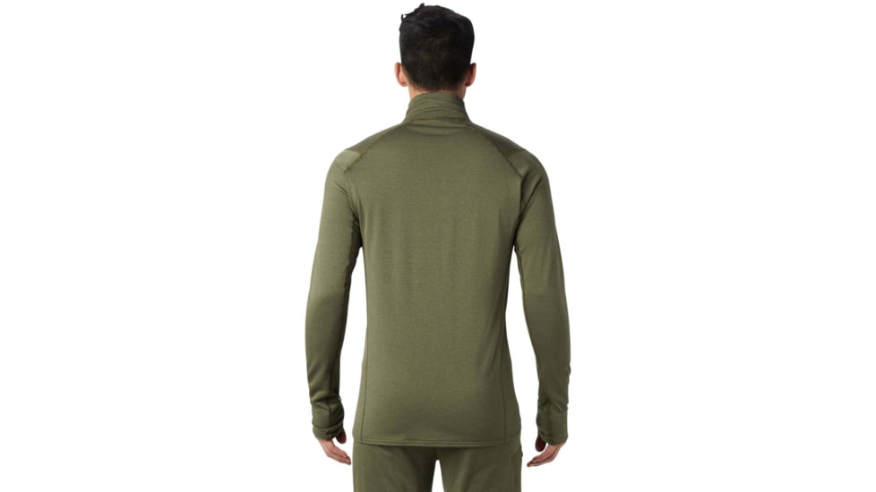 Mountain Hardwear Type 2 Fun Full Zip Jacket - Mens, Dark Army, Extra Large, OM8288304-XL