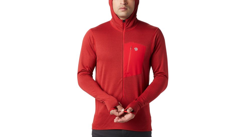 Mountain Hardwear Type 2 Fun Hoody - Mens, Racer, Extra Large, OM8026637-XL
