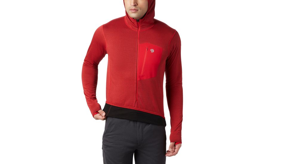 Mountain Hardwear Type 2 Fun Hoody - Mens, Racer, Extra Large, OM8026637-XL