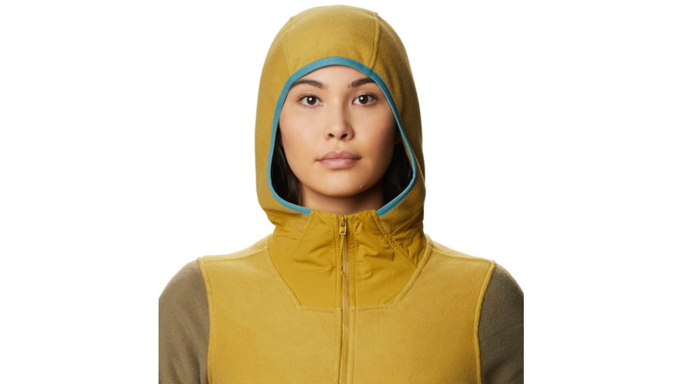 Mountain Hardwear UnClassic Fleece Hoody - Womens, Raw Clay, Medium, 1880051253-M