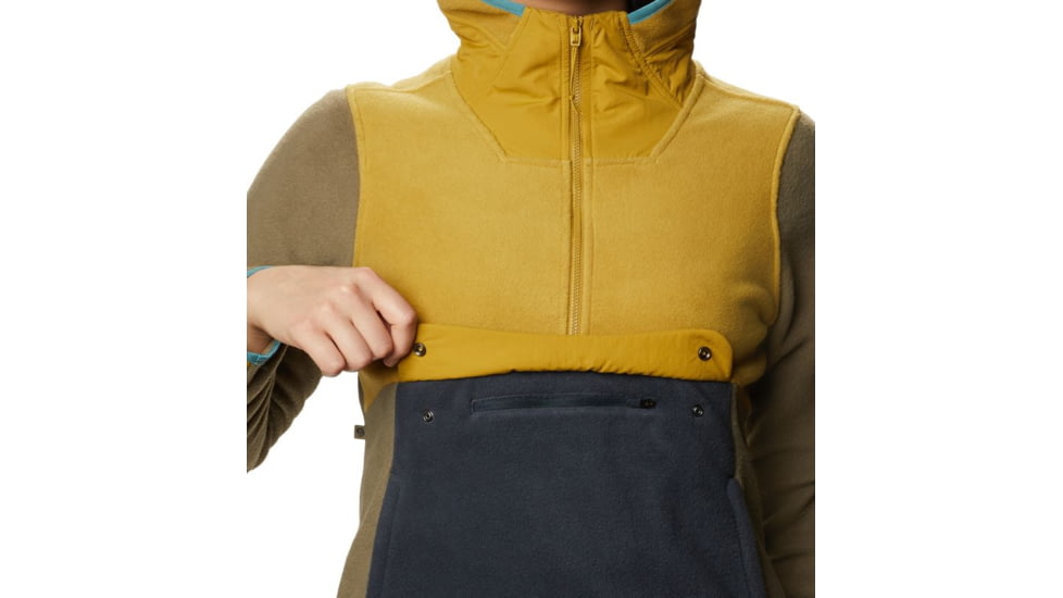 Mountain Hardwear UnClassic Fleece Hoody - Womens, Raw Clay, Medium, 1880051253-M