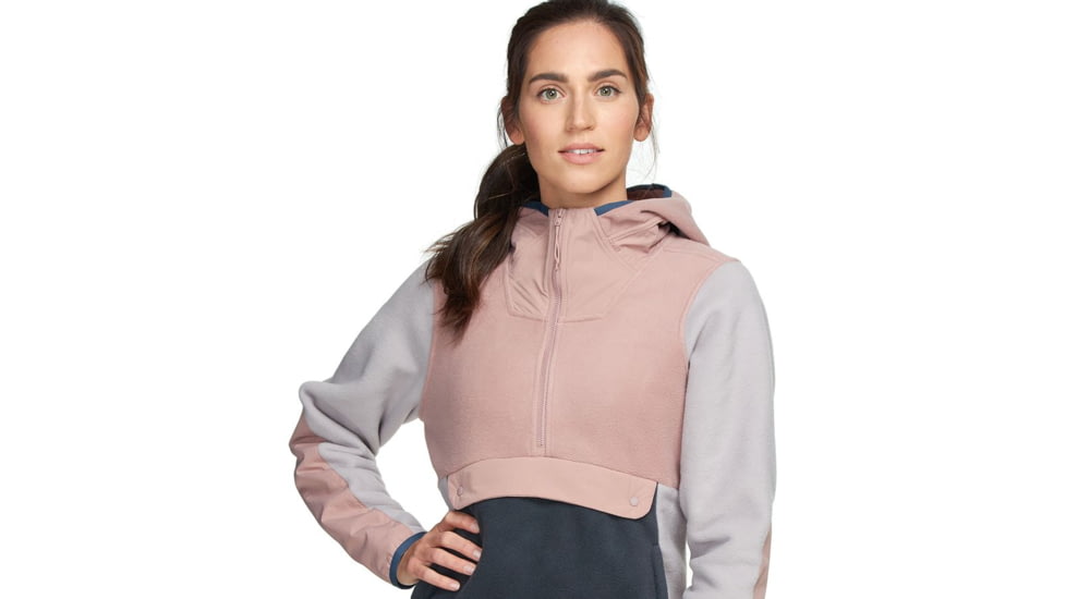 Mountain Hardwear UnClassic Fleece Hoody - Womens, Smoky Quartz, Small, 1880051643-S