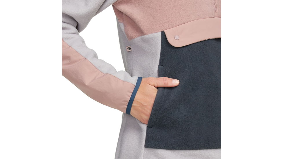 Mountain Hardwear UnClassic Fleece Hoody - Womens, Smoky Quartz, Small, 1880051643-S