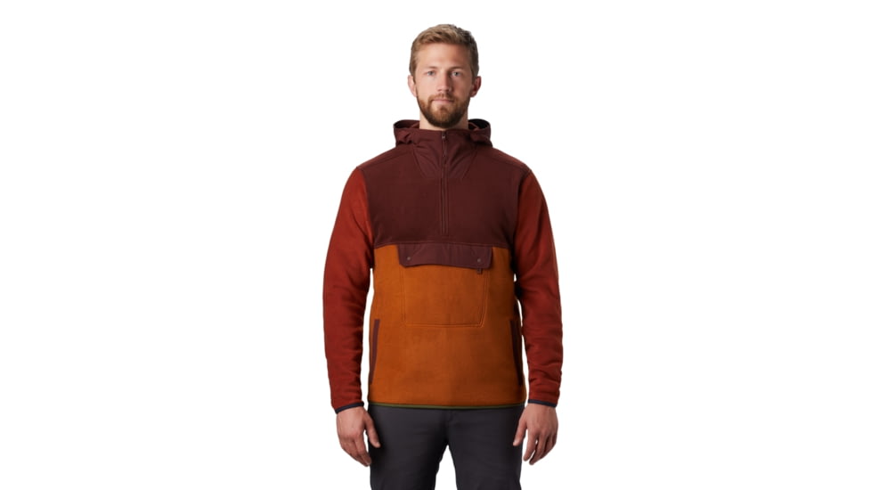 Mountain Hardwear UnClassic Fleece Pullover - Men's, Dark Umber, Medium, 1879471259-M