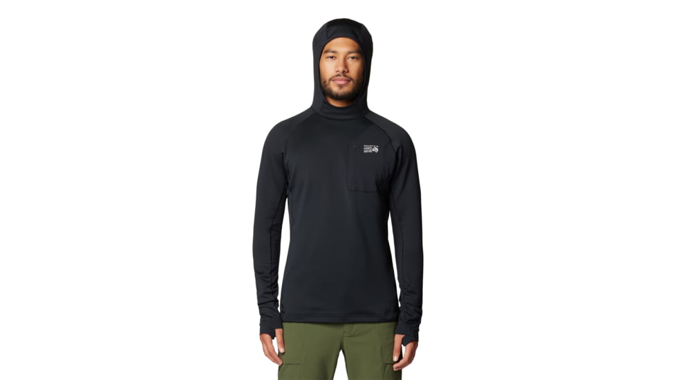 Mountain Hardwear Up First Tech Fleece Hoody - Men's, Black, XXL, 2114021010-010-XXL