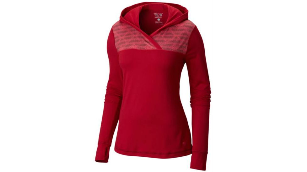 Mountain Hardwear Whipped Butter Hoody - Women's-Pomegranate-X-Small