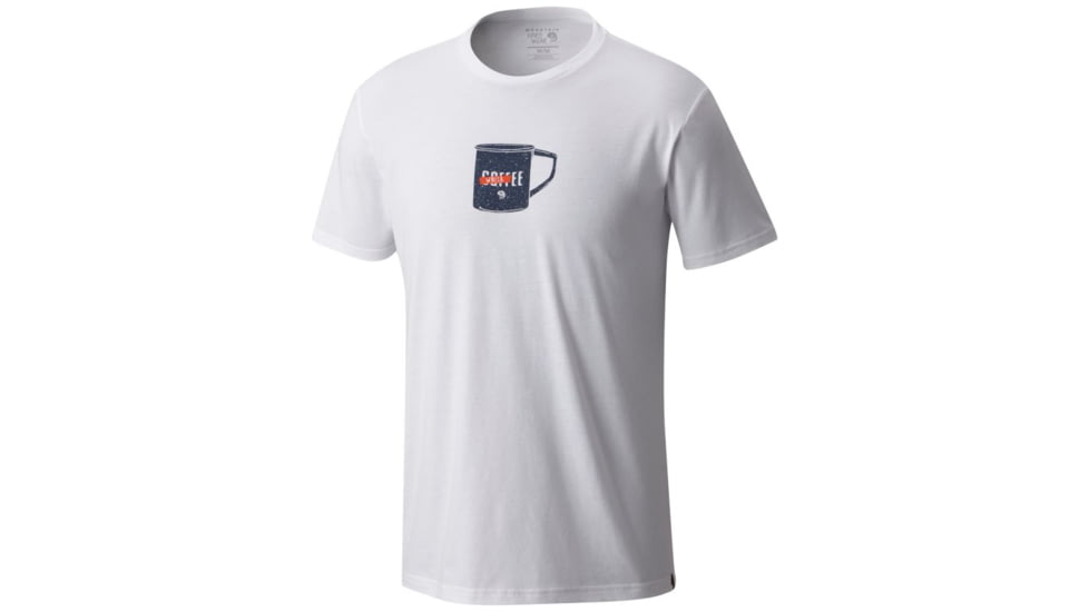 Mountain Hardwear Whiskey Mug Short Sleeve T-Shirt - Men's, White, XXL 1764391100-XXL