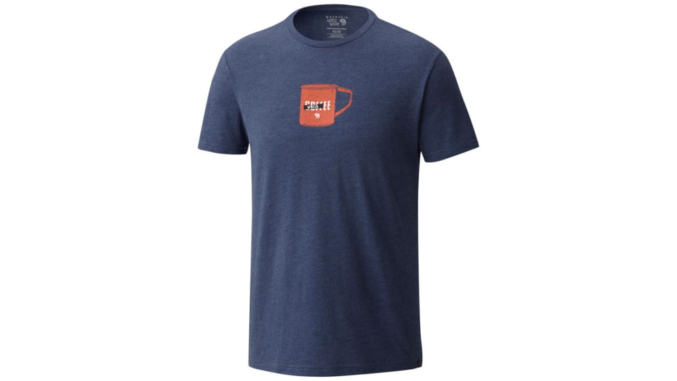 Mountain Hardwear Whiskey Mug Short Sleeve T-Shirt - Men's, Heather Zinc, S 1764391493-S