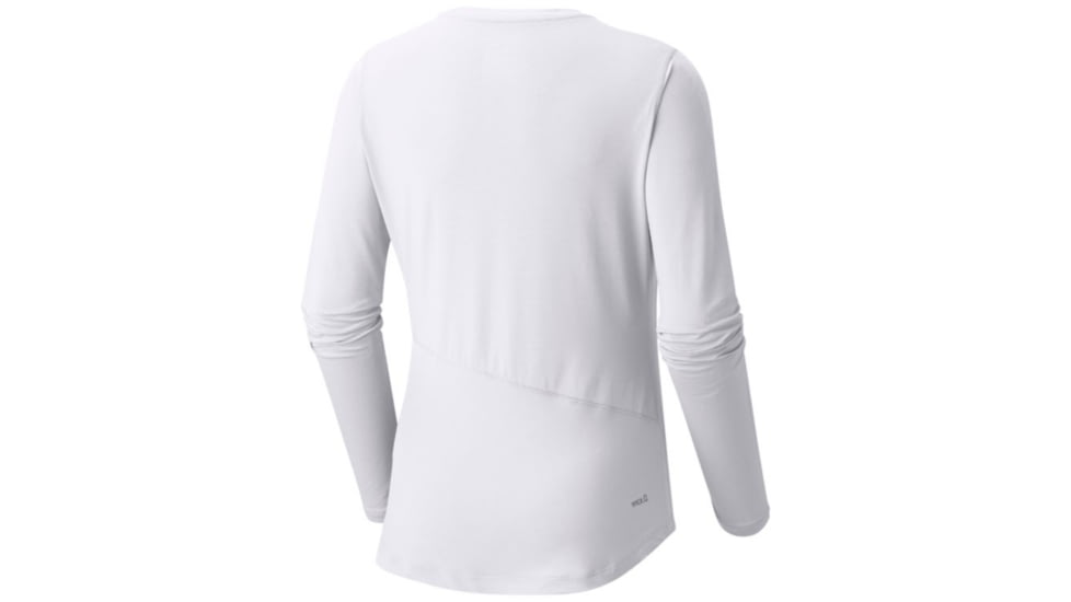 Mountain Hardwear Wicked Lite Long Sleeve T-Shirt - Women's, Fogbank, M 1660891102-M