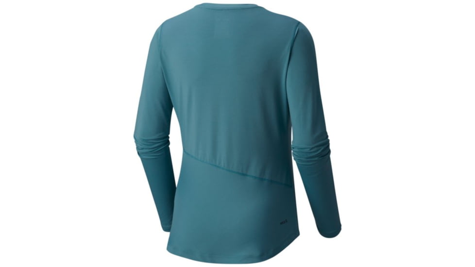 Mountain Hardwear Wicked Lite Long Sleeve T-Shirt - Women's, Lakeshore Blue, M 1660891328-M