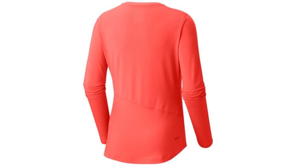 Mountain Hardwear Wicked Lite Long Sleeve T-Shirt - Women's, Solstice Red, L 1660891804-L