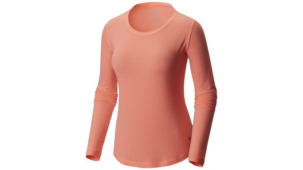 Mountain Hardwear Wicked Lite Long Sleeve - Women's-Coralescent-X-Small