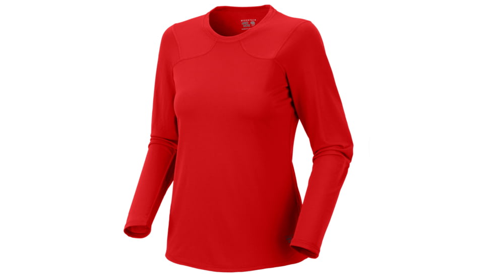 Mountain Hardwear Wicked Lite Long Sleeve - Women's-Black-X-Large