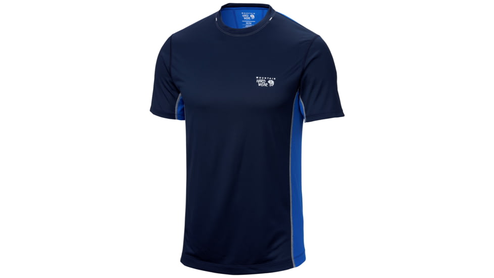 Mountain Hardwear Wicked Lite Short Sleeve T - Men's-Collegiate Navy-Small