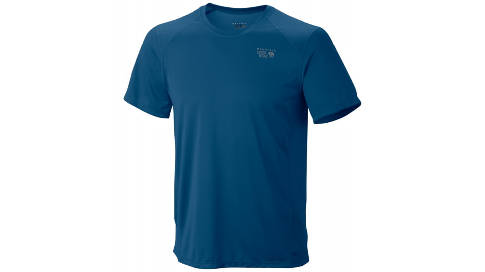 Mountain Hardwear Wicked Lite Short Sleeve T - Men's-Deep Lagoon-X-Large